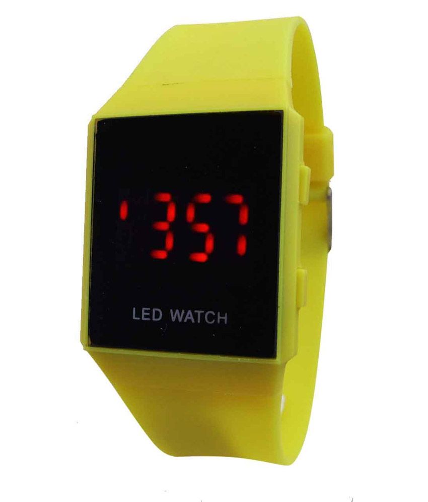 led slim watch