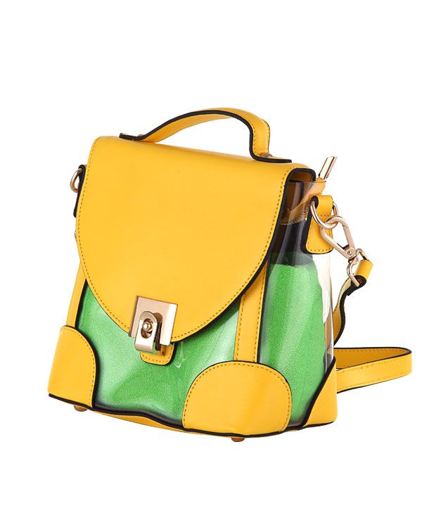 yellow cross body