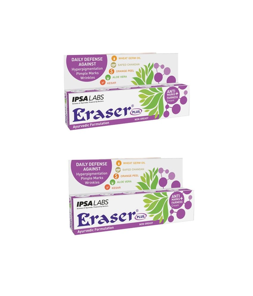 Eraser Natural Anti Marks + Fairness Cream Pack Of 2 Buy Eraser