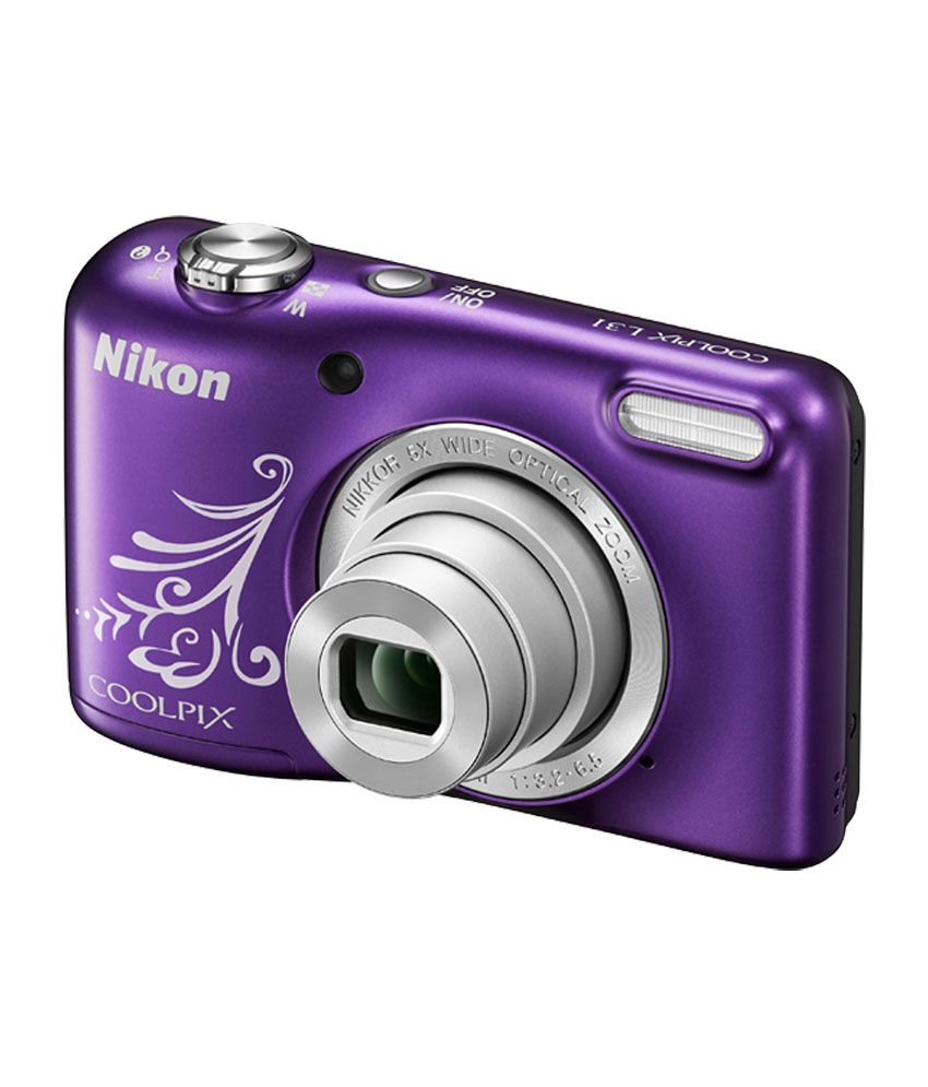 Nikon Coolpix L31 16.1MP Digital Camera (Purple): Price, Review, Specs ...