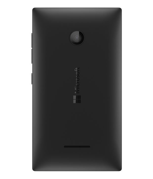 Microsoft Original Back Panel For Microsoft Lumia 435 - Black - Plain ...