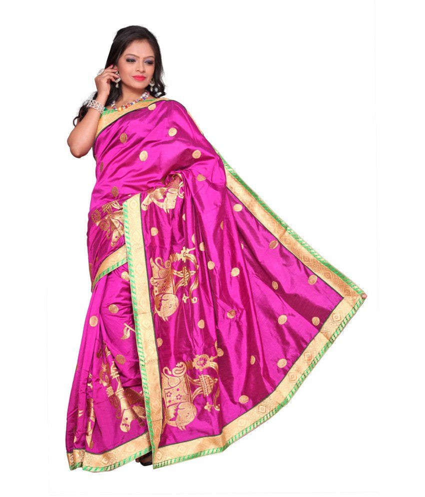 malai silk saree flipkart