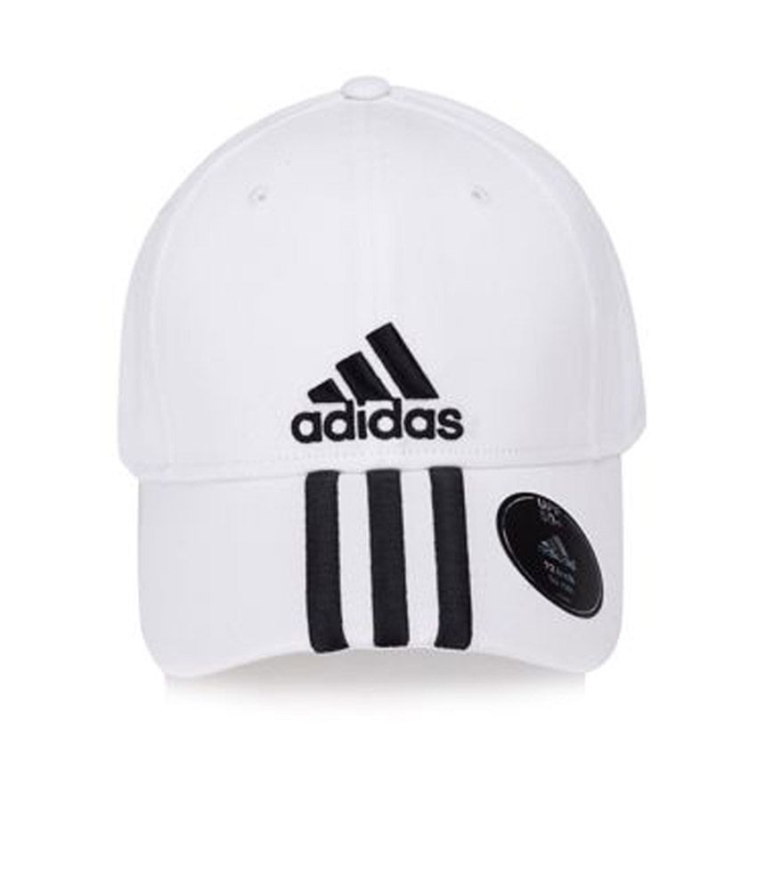 Adidas White Polyester Summer Tennis Cap For Men - Buy Online @ Rs