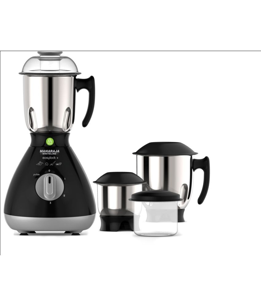 Maharaja Whiteline Mixer Grinder Easylock Plus Price in India Buy