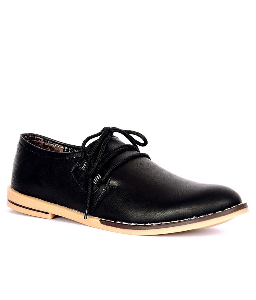 black colour casual shoes