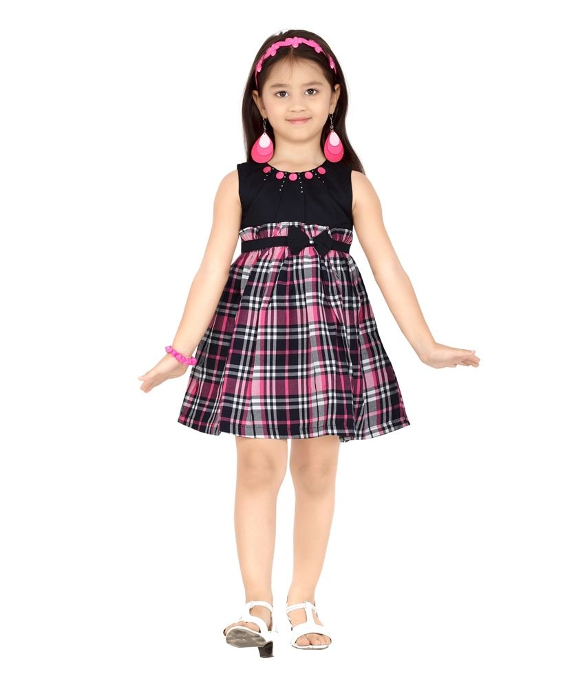 cotton sleeveless frock
