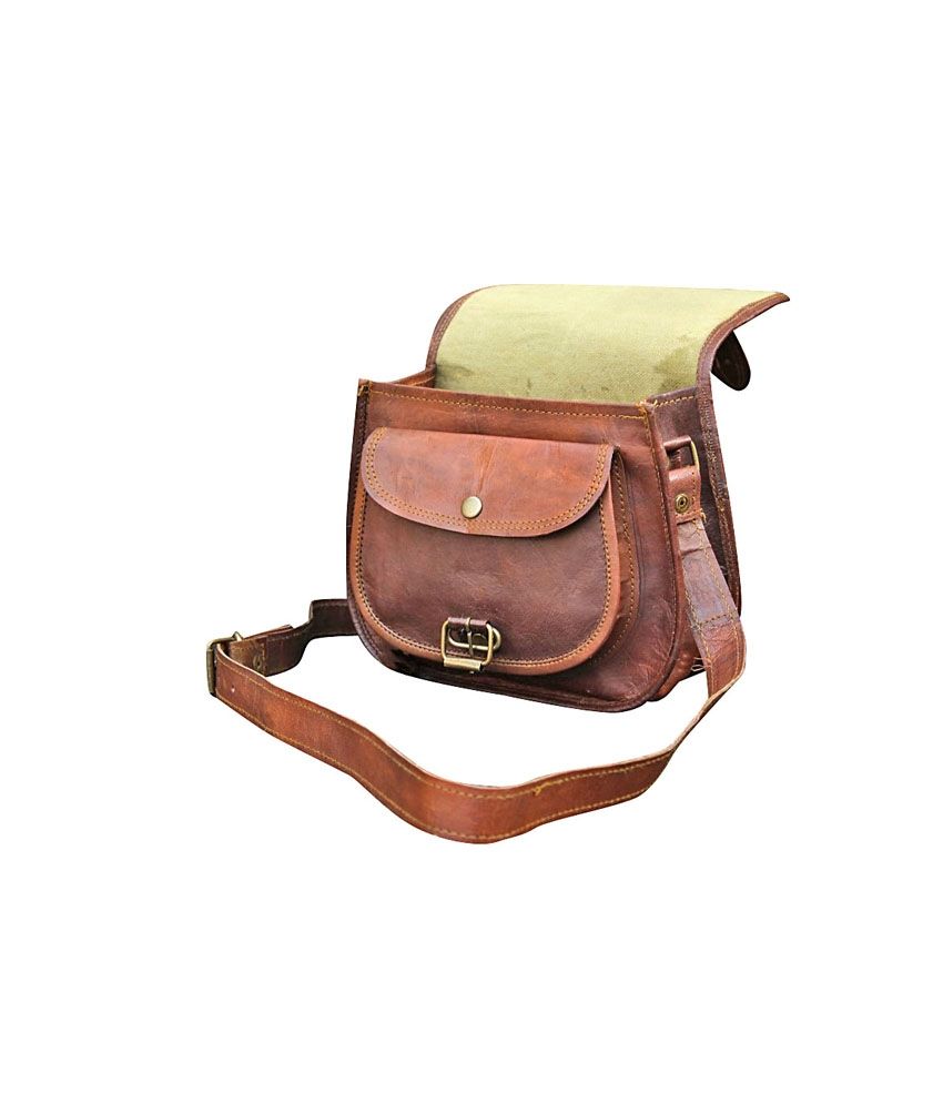 shoulder bag brown leather