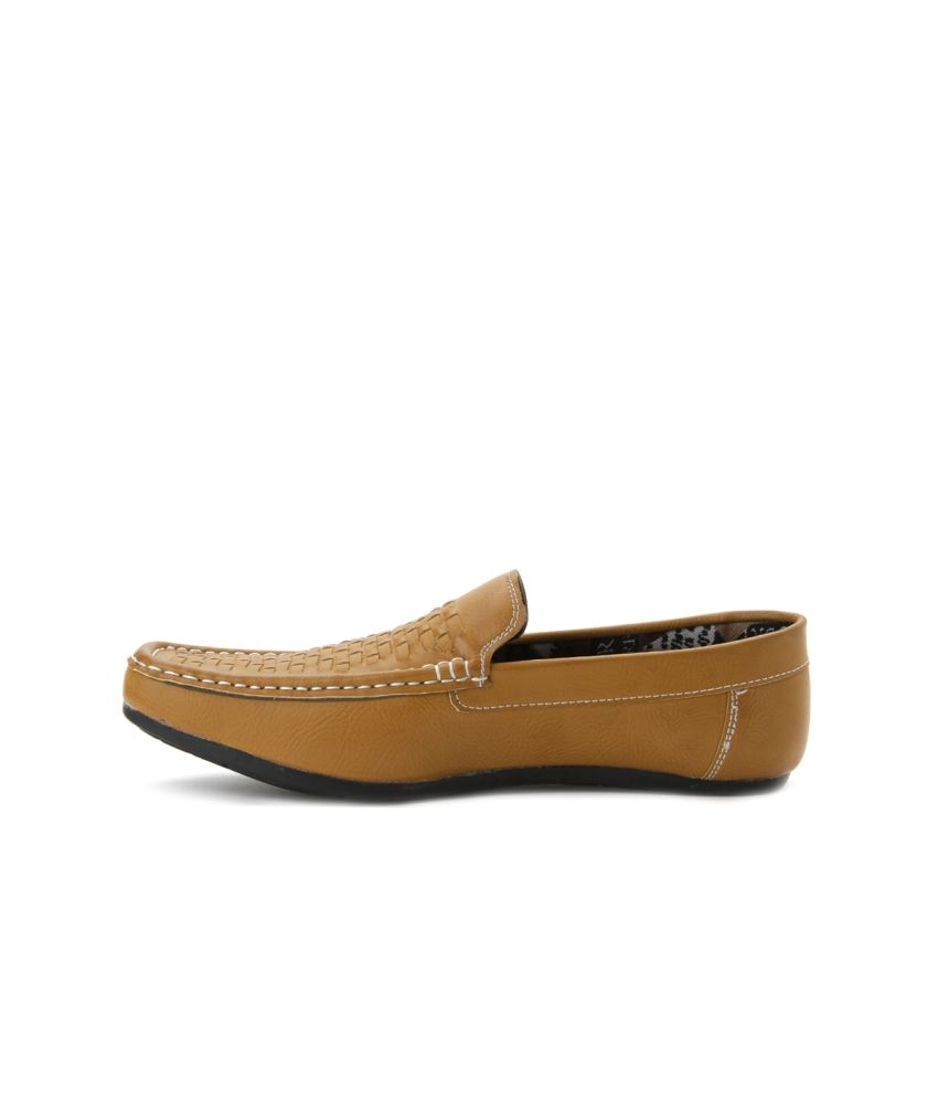 Andrew Scott Tan Loafers - Buy Andrew Scott Tan Loafers Online at Best ...