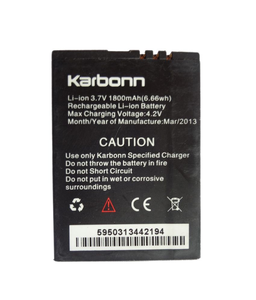Karbonn K595 Original Mobile Battery With 1800 Mah Batteries Online At Low Prices Snapdeal India Latest karbonn mobile phones price in bangladesh 2021. karbonn k595 original mobile battery with 1800 mah