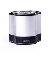 Branded Kubei 290 Bluetooth V3.0 Wireless Speaker With Handsfree, Tf Card Slot And Mini Usb - Silver