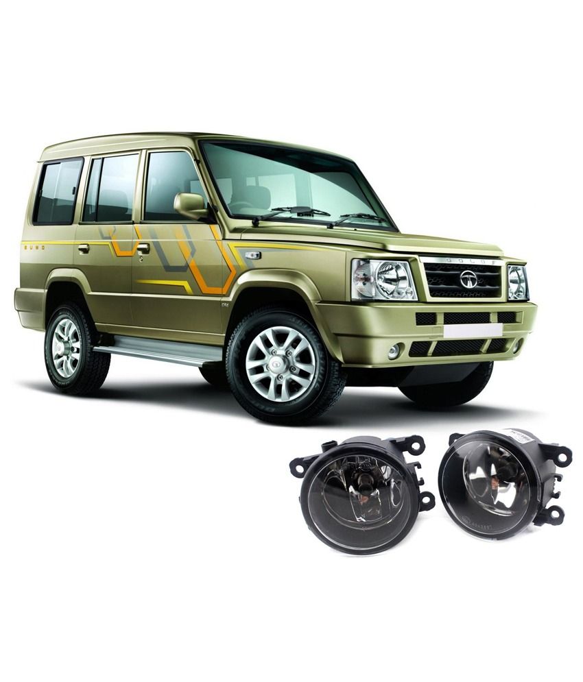 High Quality Tata Sumo Victa Clear Fog Light Lamp Set Of