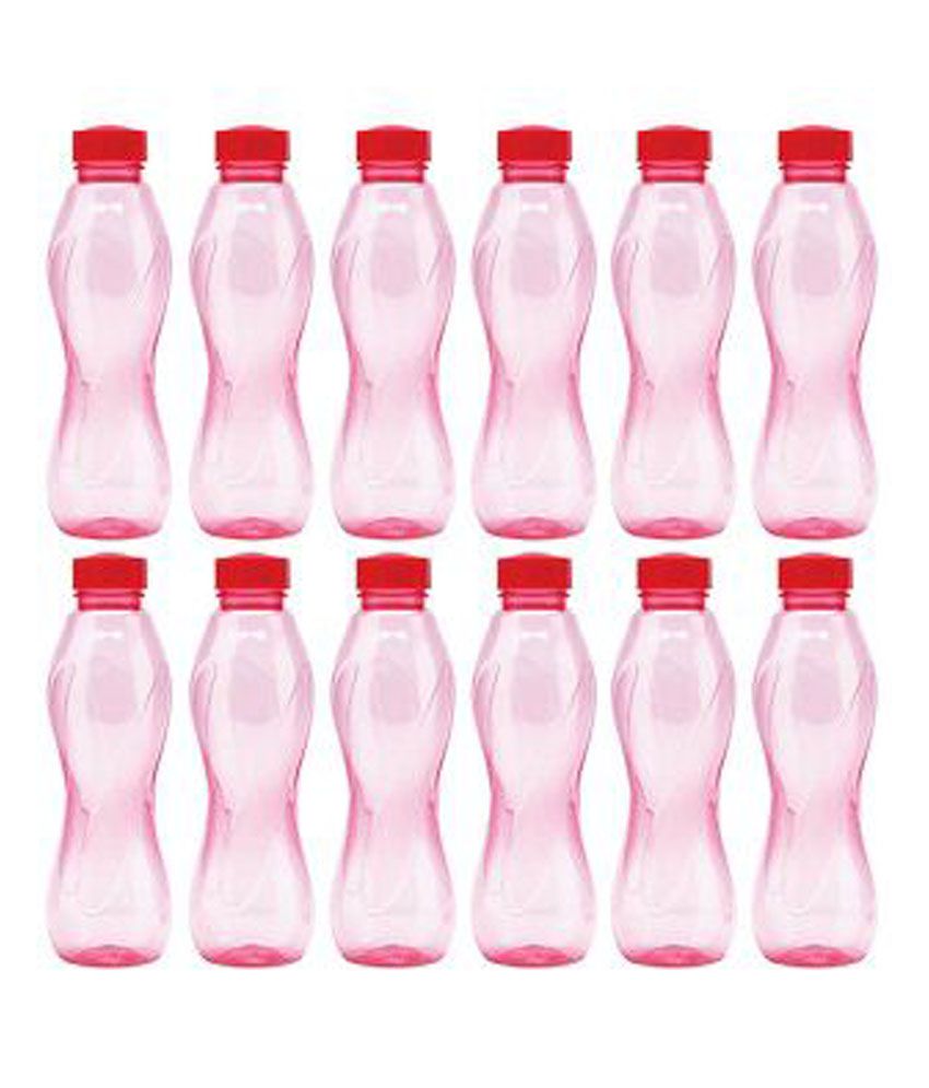     			Milton Red Water Bottle Set of 12