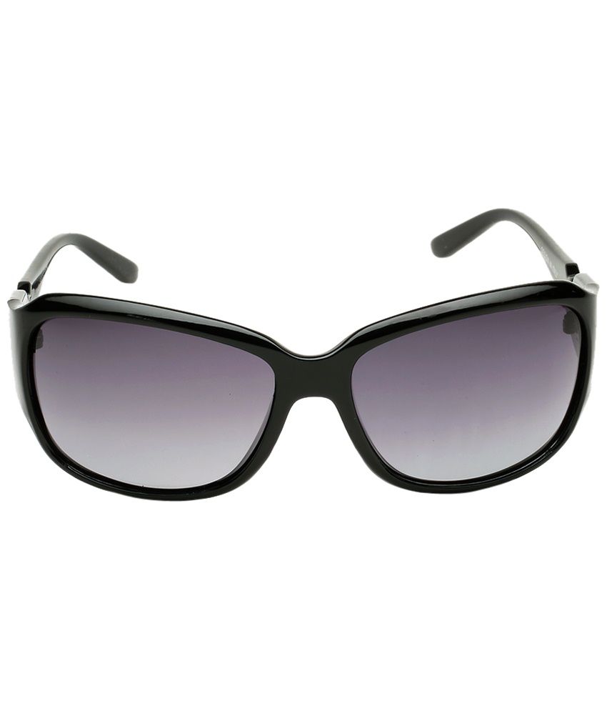 Estycal Dashing Black Wrap Around Sunglasses For Women - Buy Estycal ...