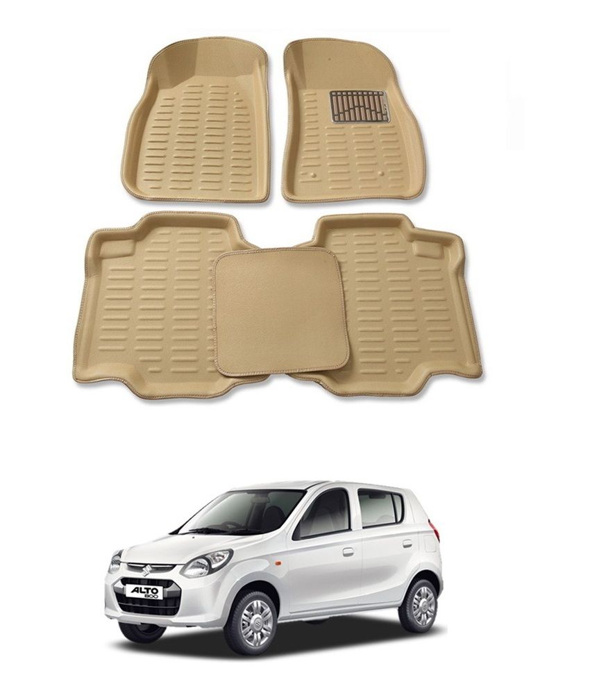 Autosun Premium 4d Car Mat Maruti Alto 800 Beige Buy Autosun Premium
