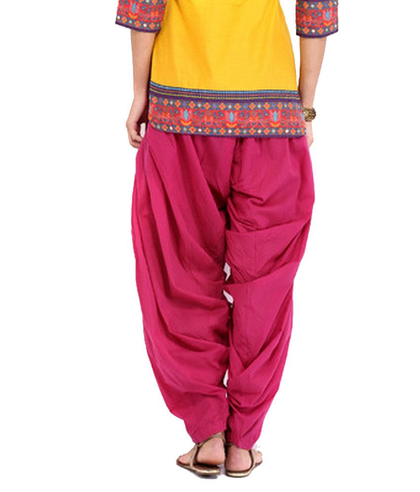 E'hoise Pink Patialas Price in India Buy E'hoise Pink