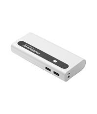 Ambrane 13000mAh PowerBank - White and Black - for iOS and Android Devices