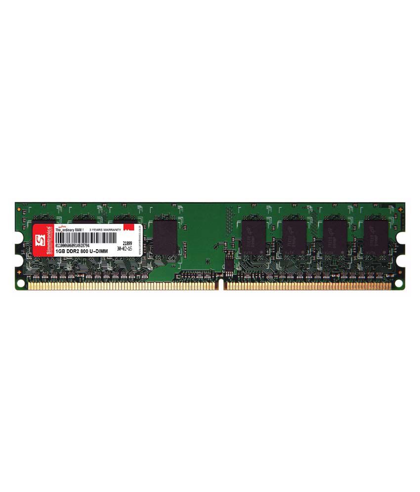     			Simmtronics Desktop RAM DDR2 1 GB 800Mhz
