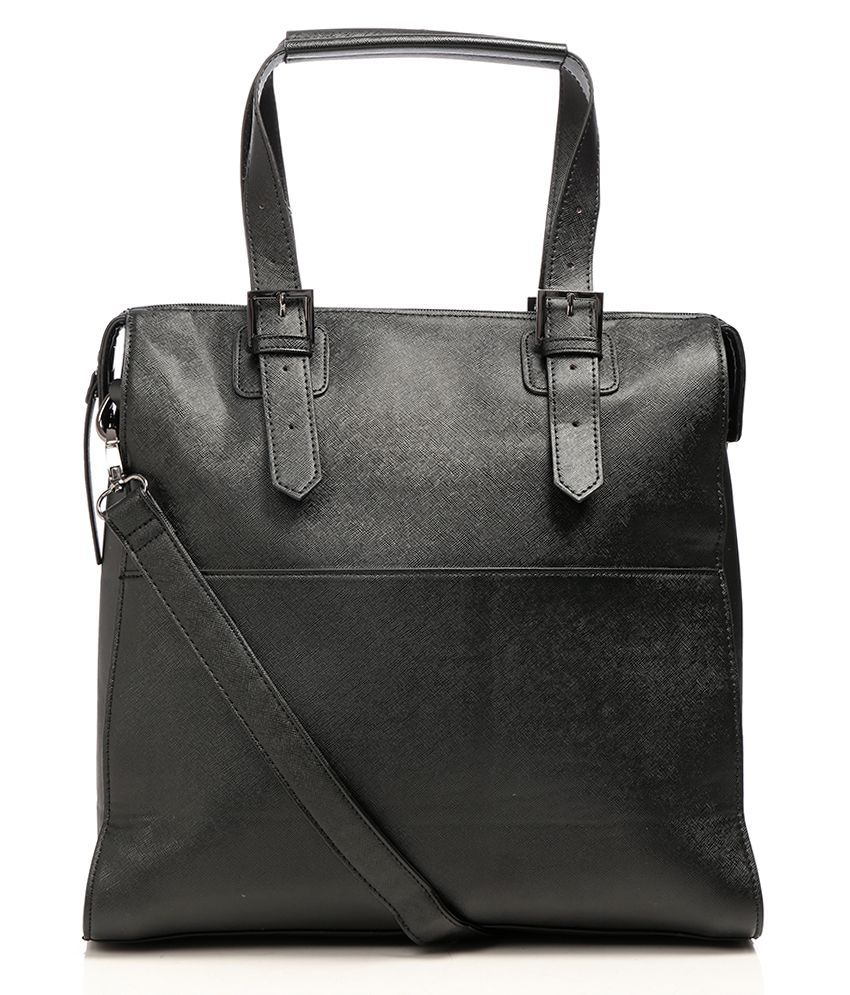Vero Moda Black Tote Bag - Buy Vero Moda Black Tote Bag Online at Best ...