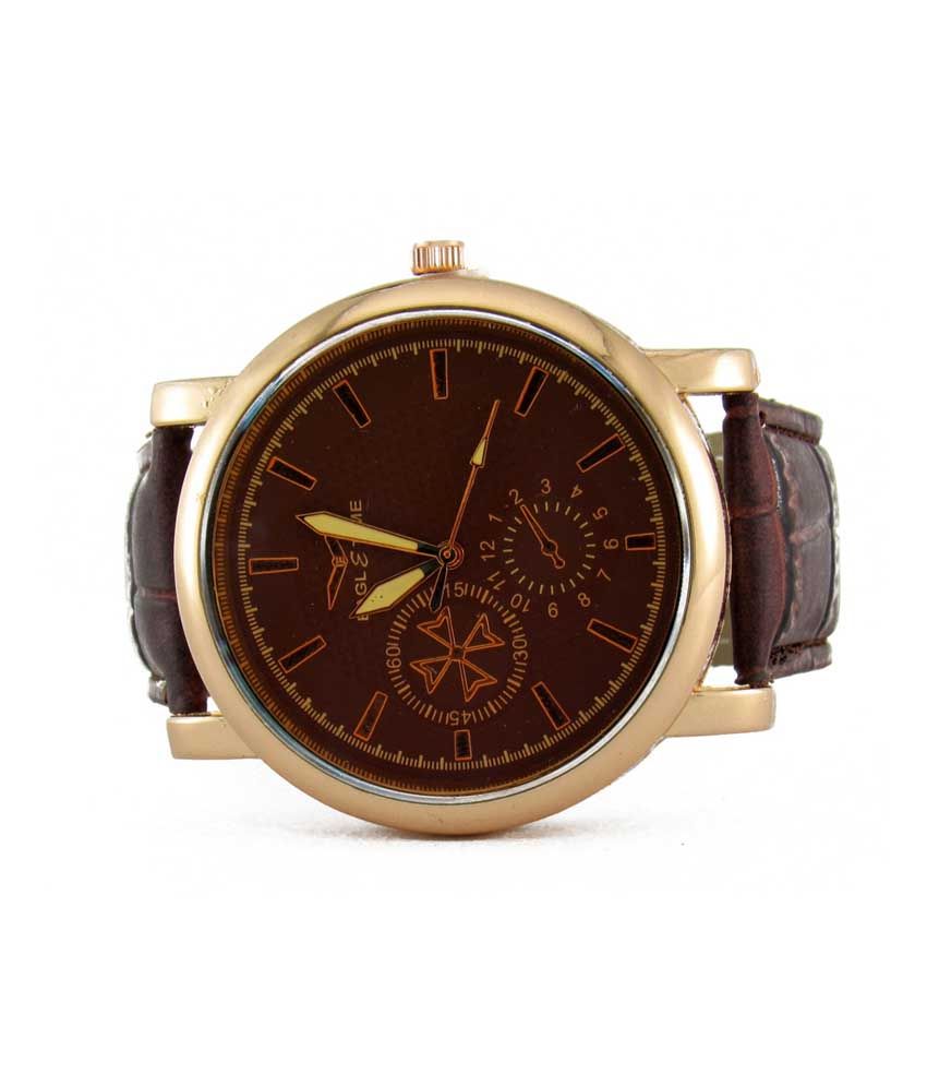 Eagle & Time Analog Brown Leather Belt Watch Buy Eagle & Time Analog