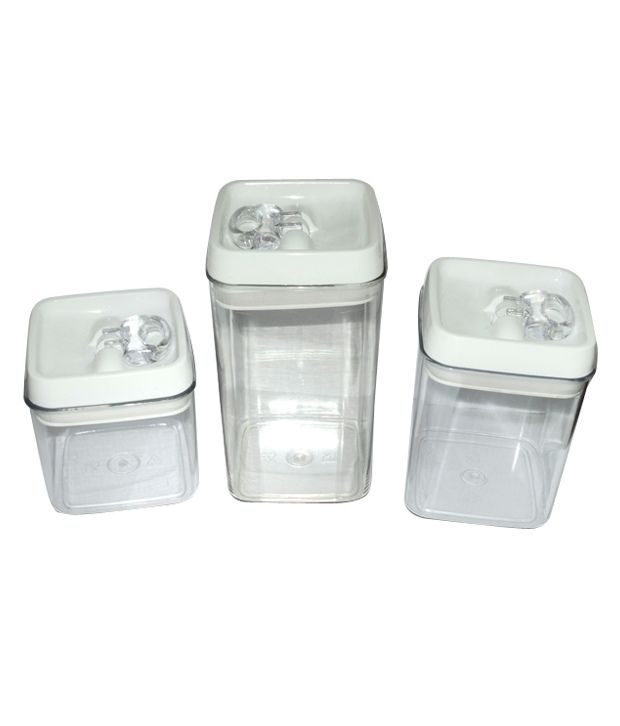 Easy Lock Airtight Container (Set Of .8L + 1.2L+ 1.6L) Buy Online at Best Price in India Snapdeal