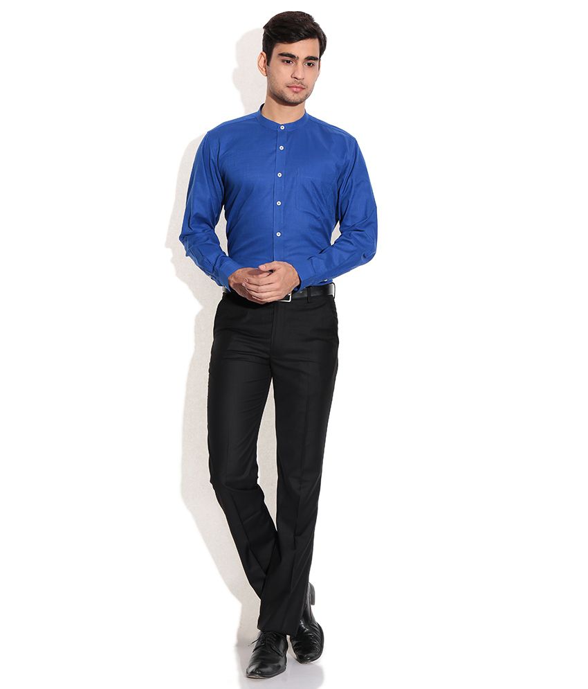 Stop By Shoppers Stop Mens Slim Fit Formal Shirt - Buy Stop By Shoppers ...