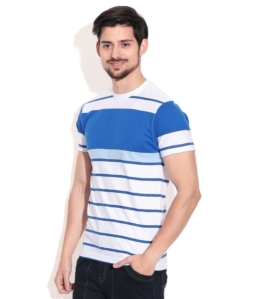 Round Neck Striped T-Shirt 