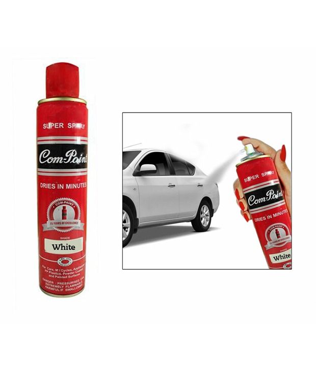 Spedy ComPaint Car Touchup Spray Paint 400Ml Gloss WhiteHyundai