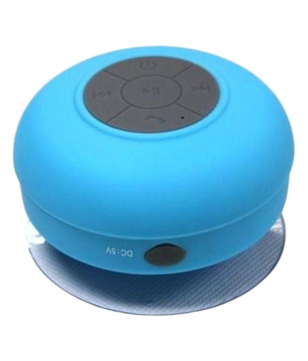 Buy Review Water Resistant Bluetooth Speaker With Builtin Mic For