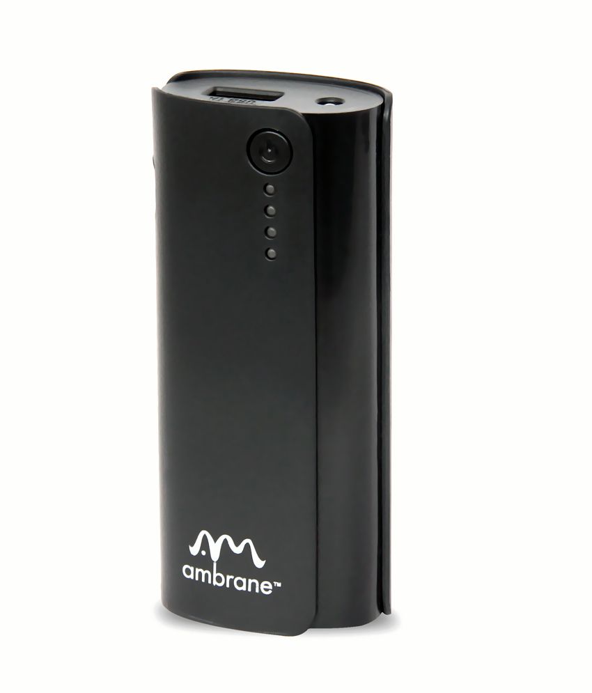 Ambrane P-444(4000mAh) Power Bank- Black - Power Banks Online at Low Prices | Snapdeal India