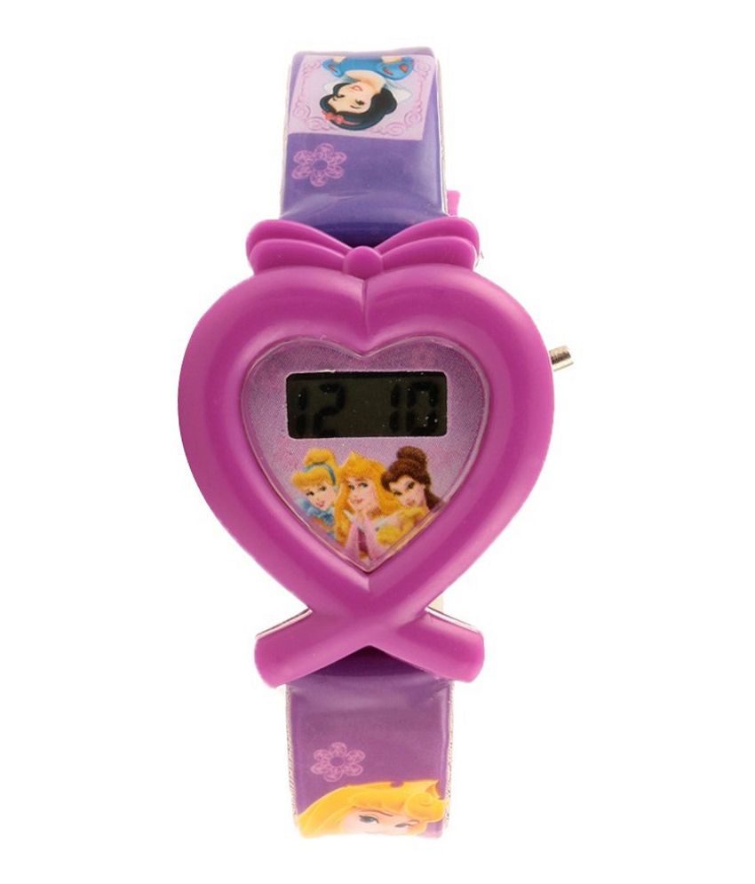 Disney Purple Princess Digital Watch For Girls Price in