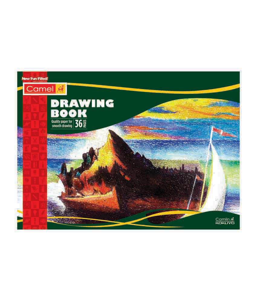 Camlin Drawing Book 36 Pages 21cmsx29.7cm Pack of 4 Buy 