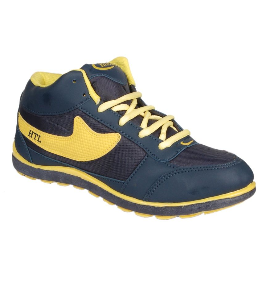 yellow sports shoes men