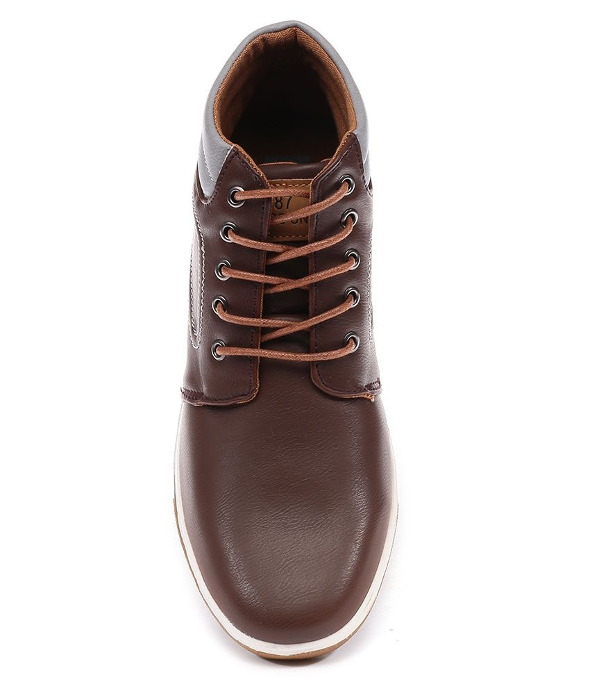 numero uno boots brown