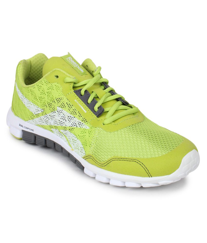 Reebok Green Running Sport Shoes Buy Reebok Green