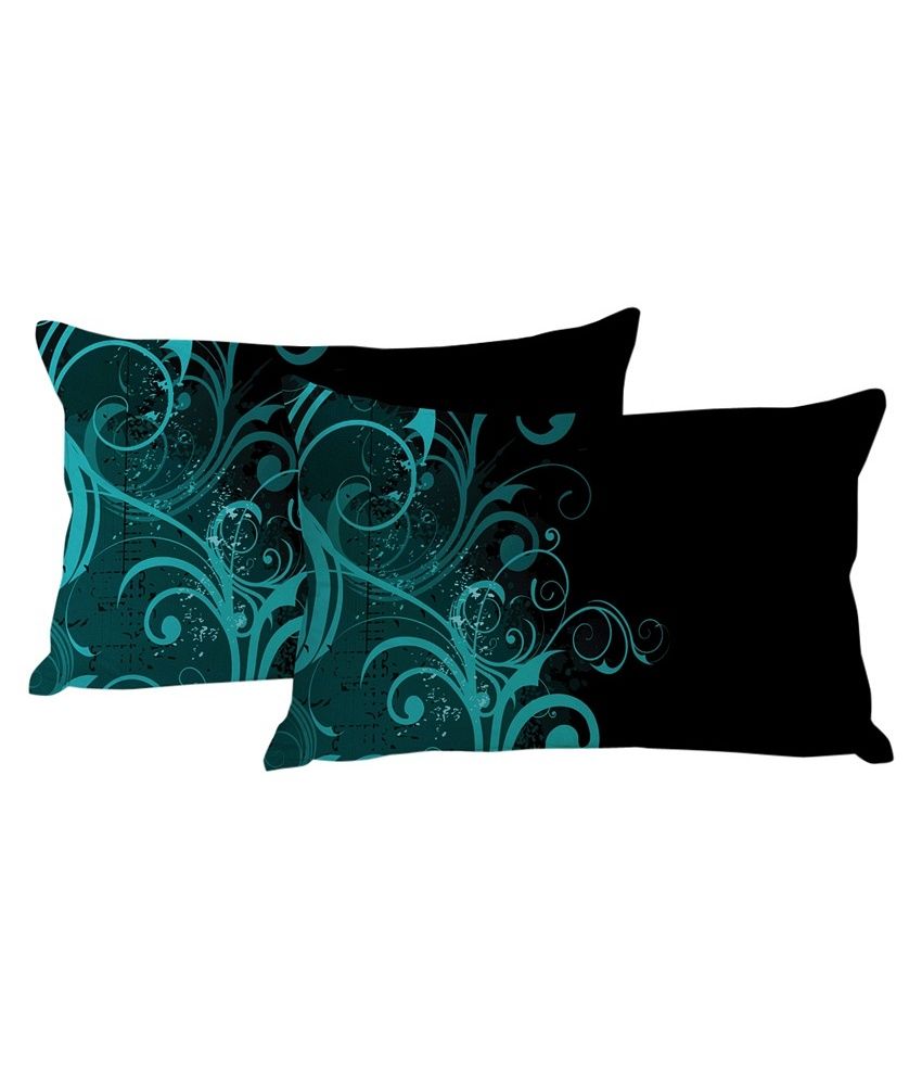 black pillow covers