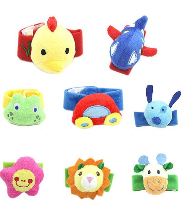 Kuhu Creations Mix Design Animal Rattle Watch for Girls Buy Kuhu