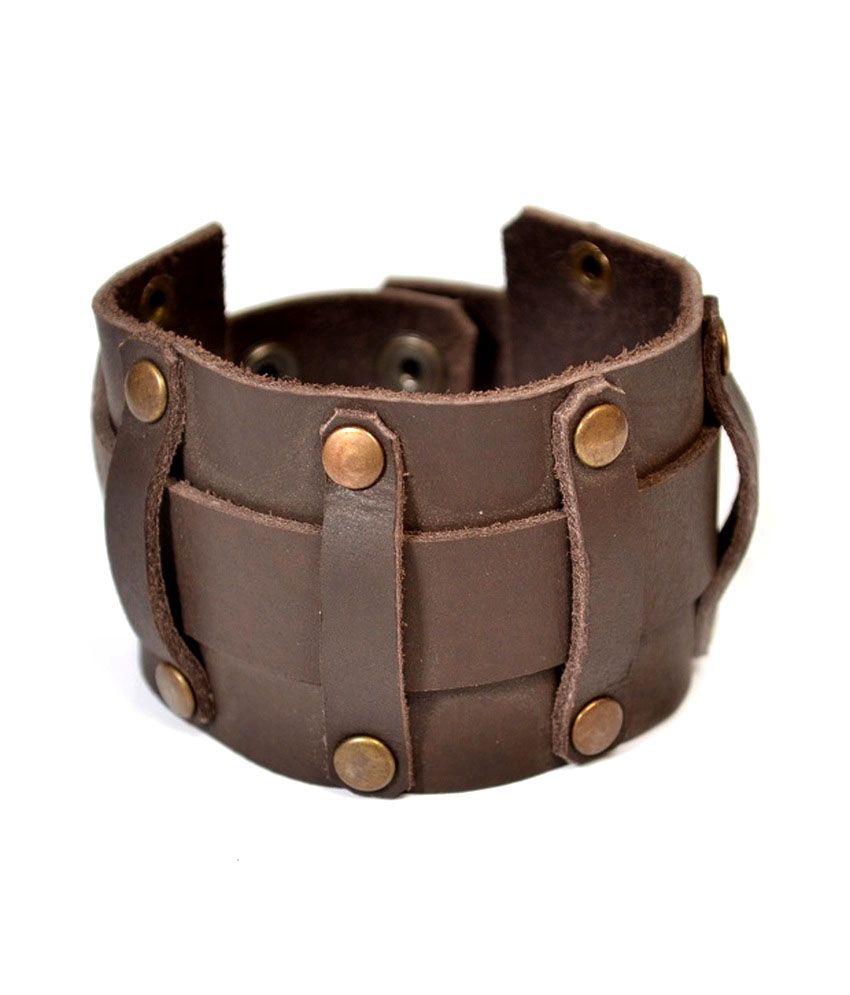 N N Auxiliary Brown Cuffs: Buy N N Auxiliary Brown Cuffs Online in ...