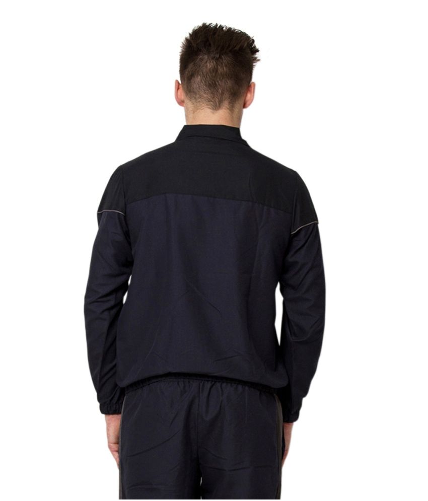 navy swoosh tracksuit