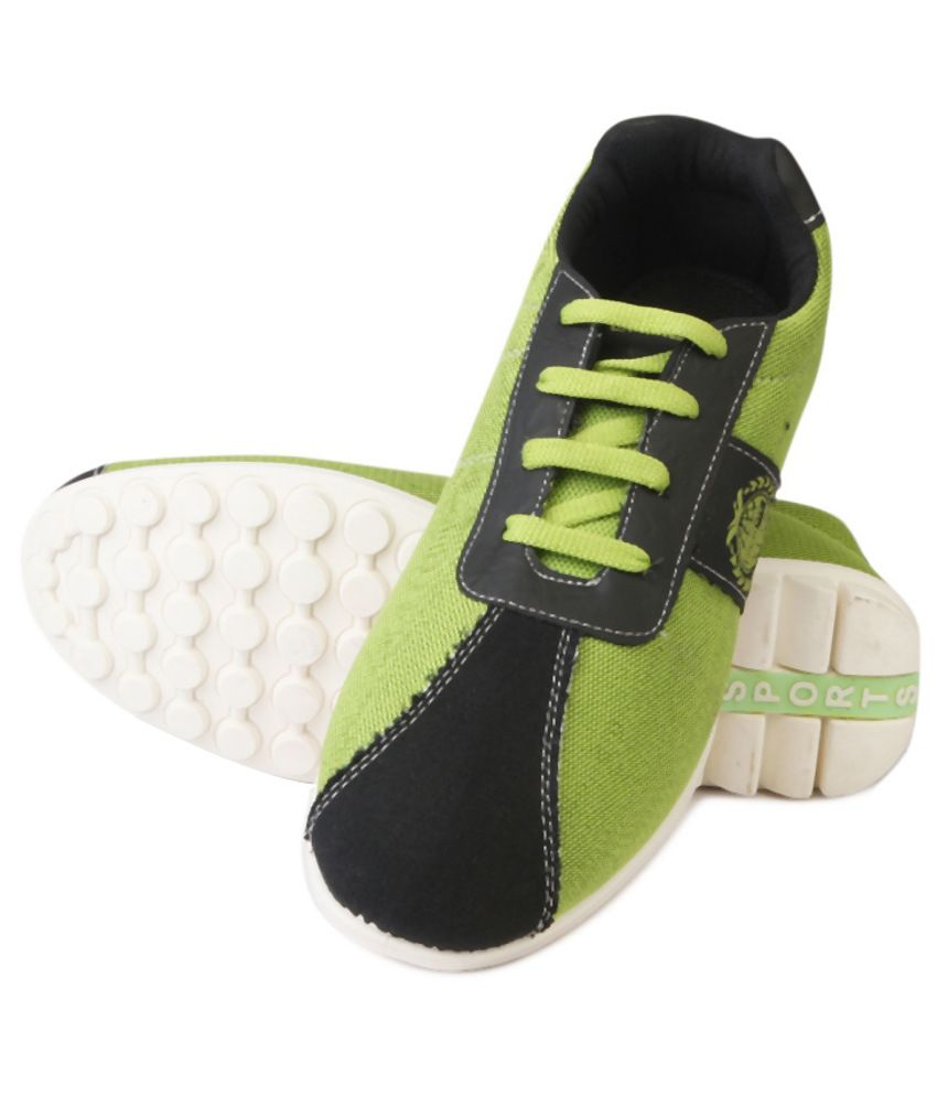 stylish green shoes