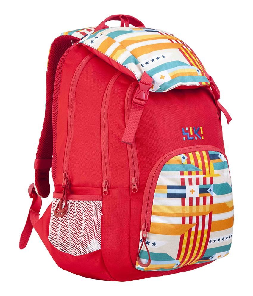 Wiki Flagit Red Backpack No - Buy Wiki Flagit Red Backpack No Online at ...