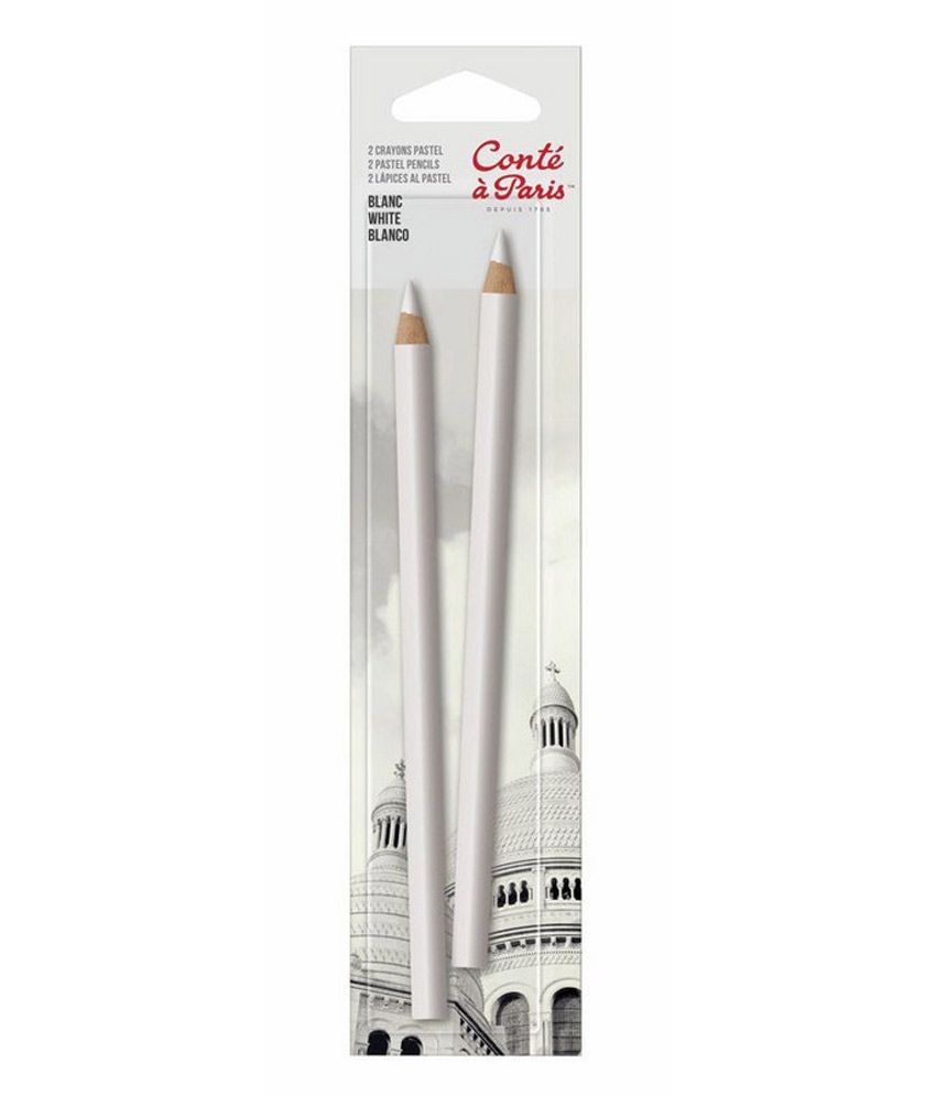 white conte stick