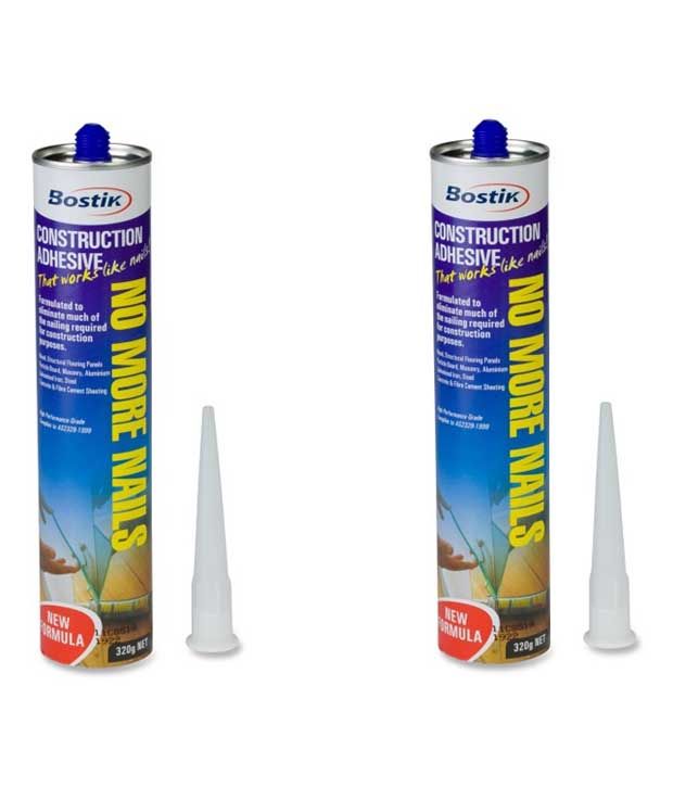 Bostik No More Nails Construction Adhesive Pack Of 2 3 Gm Buy Bostik No More Nails Construction Adhesive Pack Of 2 3 Gm Online At Low Price In India Snapdeal