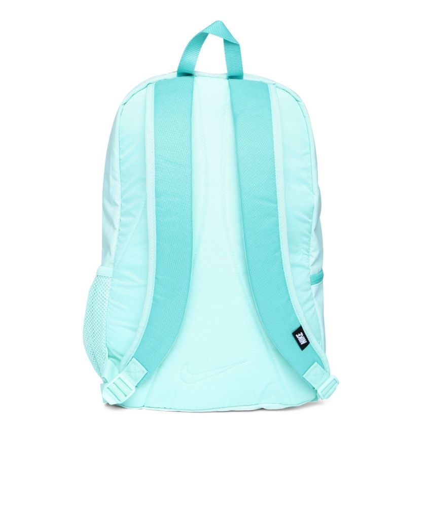 mint green nike backpack