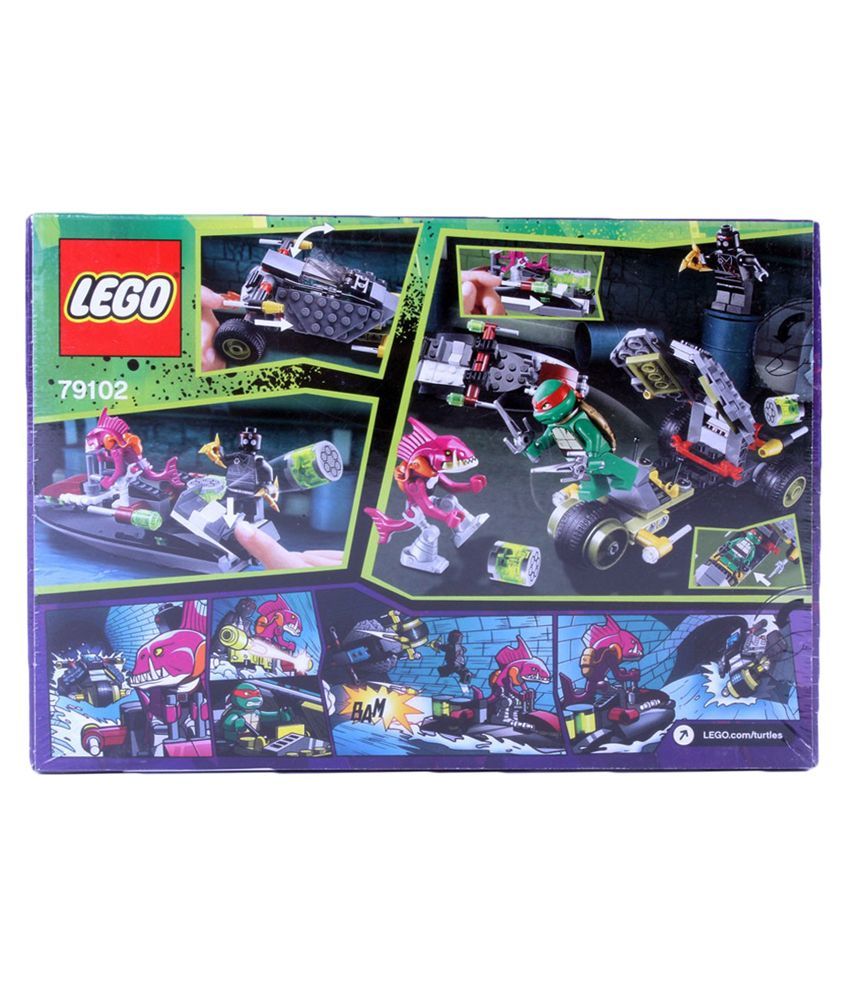 lego ninja turtles stealth shell in pursuit 79102