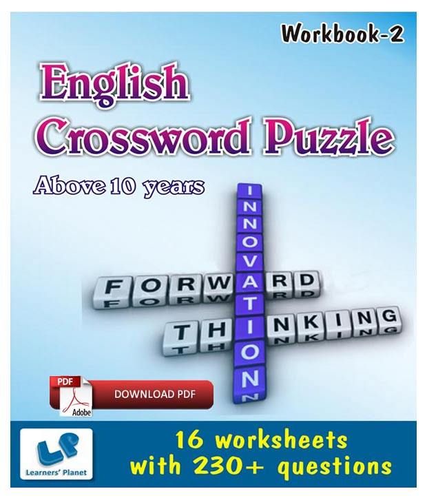 English Crossword Puzzle(Above 10 years)Workbook2 (EBooks