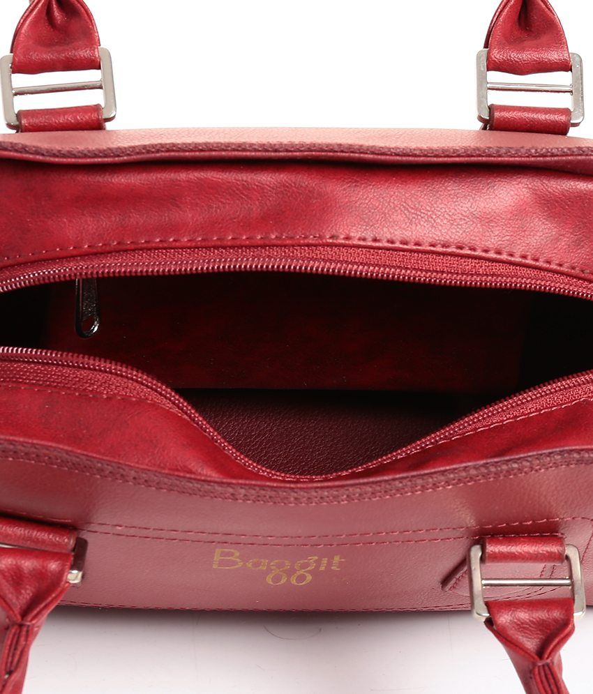 baggit red handbag