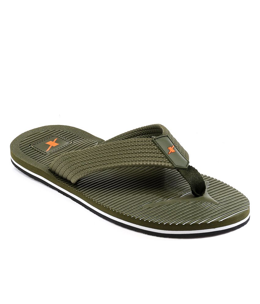 sparx slippers green