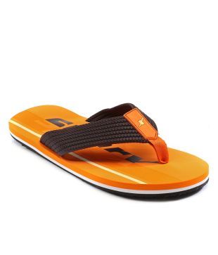 sparx slippers orange