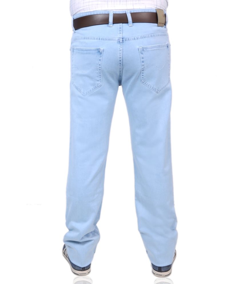 jeans ice blue color