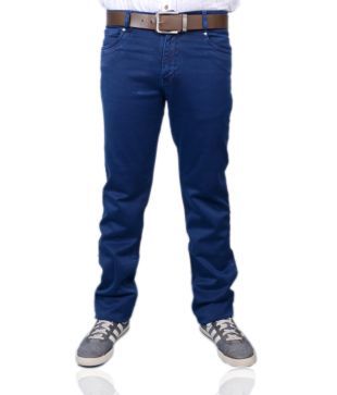 blue cotton jeans